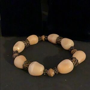 Vintage Stone Stretch Bracelet